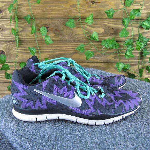 Nike Women's Free TR Fit 3 Sneaker Purple‎ Synthetic Sz 7 Medium Used 2025 - Picture 3 of 8